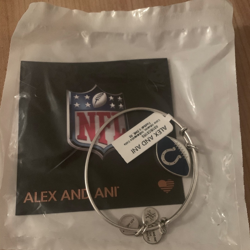 Alex and Ani NFL Colts bracelet